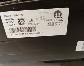 Fiat 00521400360 faro 500 (312) cabrio cult 449202