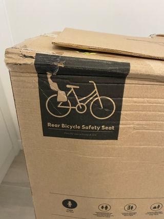 Silla de bici trasera para niños Evolve Maxi