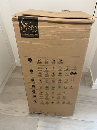 Silla de bici trasera para niños Evolve Maxi