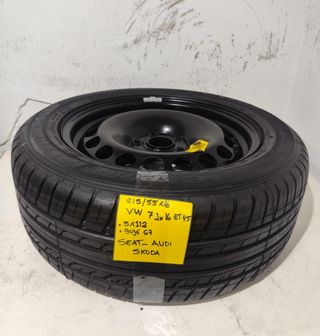 Llanta repuesto 16 pulgadas Volkswagen de 5x112