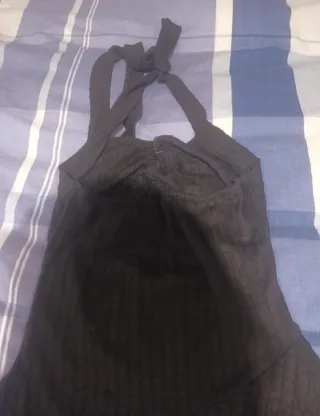 Vestido negro verano con estrella