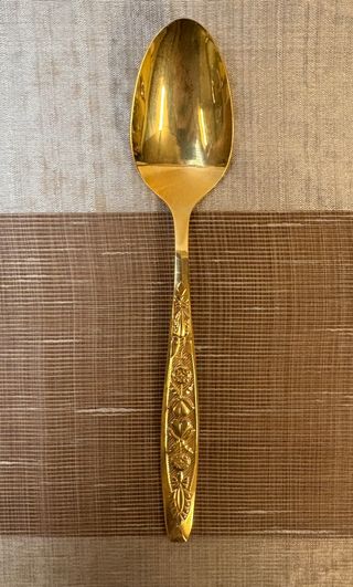 Cubertería Vintage Dorada