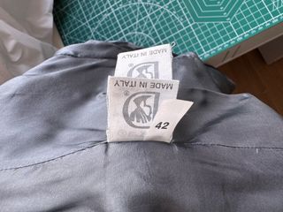 Giacca 3/4 elegante grigia