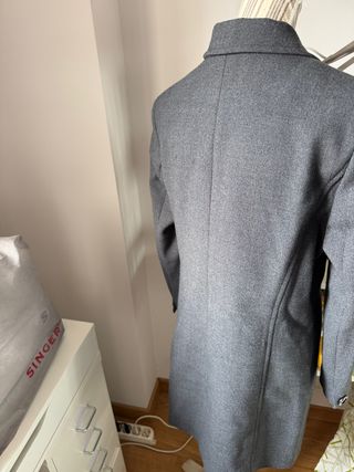 Giacca 3/4 elegante grigia