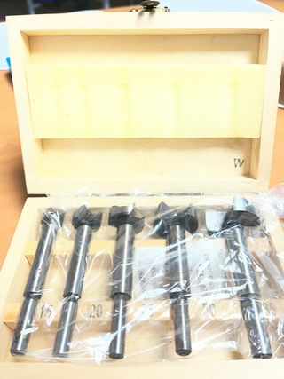 Juego Brocas Forstner Madera de la 15 a la 35