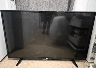 Televisión LG Negra