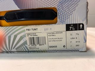 Botas Fútbol Adidas F50 i Tunit Talla 41 1/3