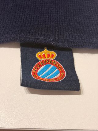 Bufanda RCD Espanyol Azul y blanco