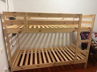 Cama litera madera Ikea