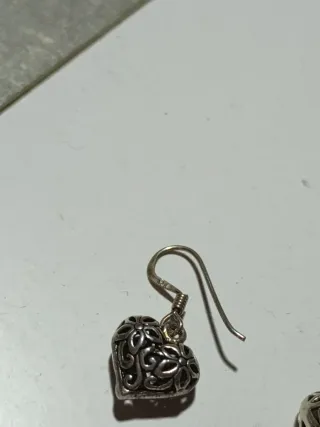 Pendientes Corazón Plata 925