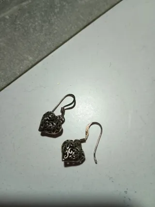 Pendientes Corazón Plata 925