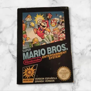 Super Mario Bros Nintendo nes pal eapaña