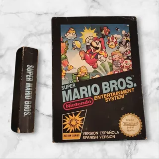 Super Mario Bros Nintendo nes pal eapaña