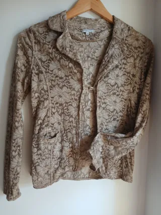 Giacchettino bambina pizzo