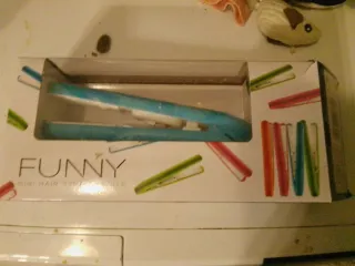 Piastra per capelli Funny unisex nuova