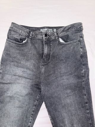 Pantalón vaquero mujer talla 42 negro nuevo