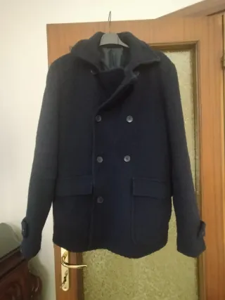 Giaccone uomo blu taglia L