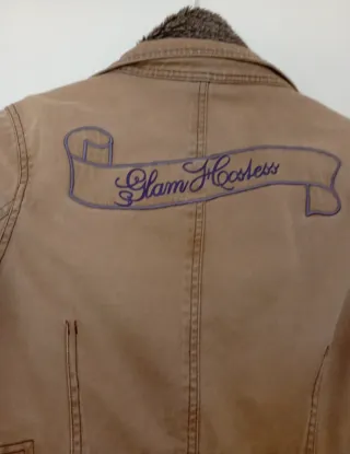 Chaqueta de estilo vintage para mujer.