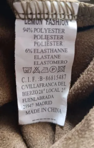 Vestido antelina C&A verde oliva