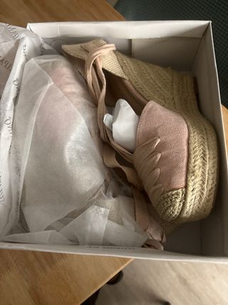 Zapatos de cuña para mujer sin usar