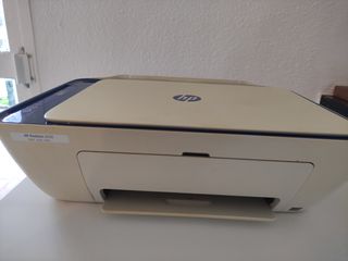 Impresora Escáner HP Beige y Azul