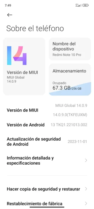Xiaomi Redmi Note 10 Pro 256GB