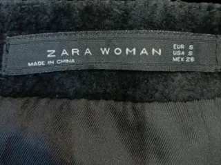 Minifalda Zara Patchwork Piel