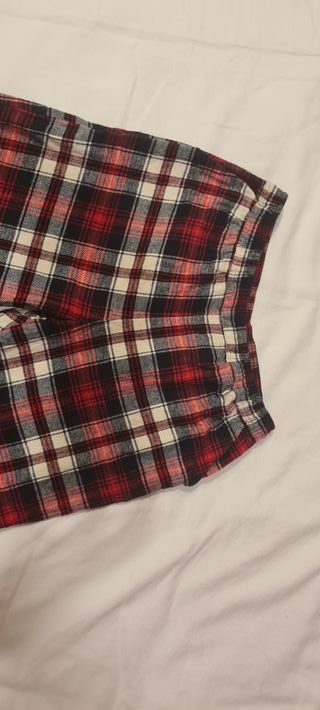 Pantalón de pijama Etam cuadros felpa