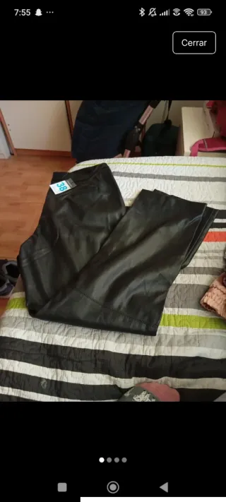 Pantalón cuero Primark Talla 38
