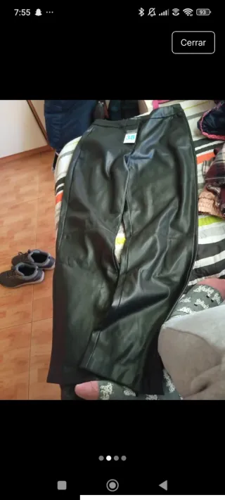 Pantalón cuero Primark Talla 38
