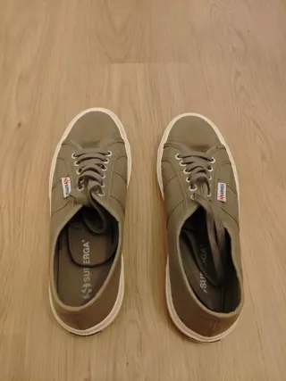 Zapatillas Superga verde oliva