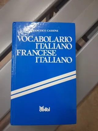Vocabolario italiano francese
