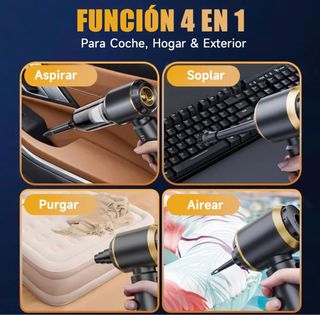 9 en 1 Aspiradora de mano 28000PA SIN ABRIR