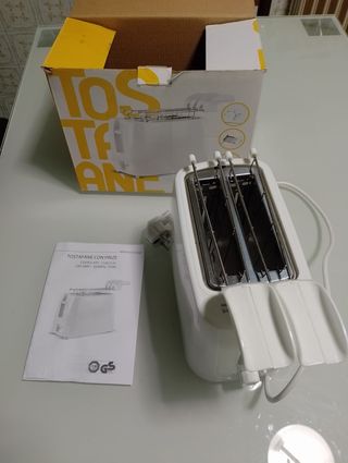 Tostapane con pinze 750W