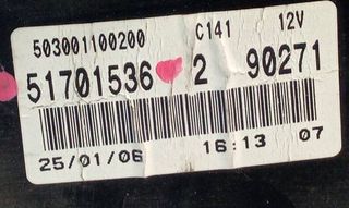 Cuadro instrumentos 51701536 fiat iii evo 524823