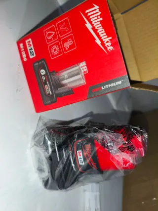 Batería Milwaukee M12 REDLITHIUM 6.0 Ah