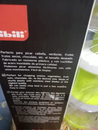 Picadora y Batidora Eléctrica