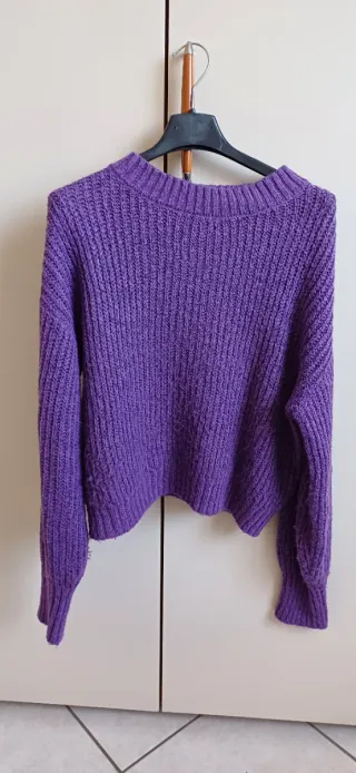 Maglione viola