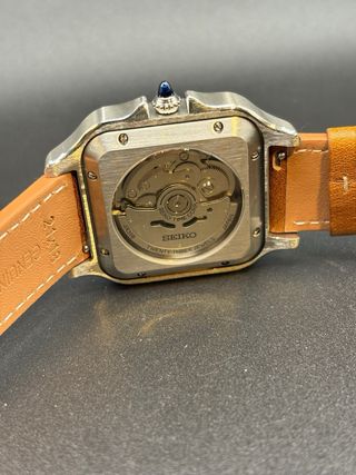 Reloj Seiko Mod Santos personalizado