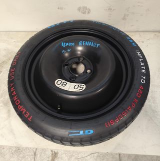 Llanta repuesto 16 pulgadas para Renault 4x100