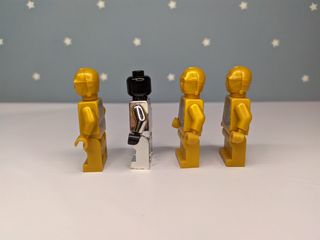 4 Figuras Lego Star Wars C-3PO + Rara SW0097