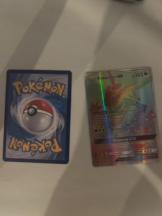 Rayquaza GX Cartas Pokémon Originales