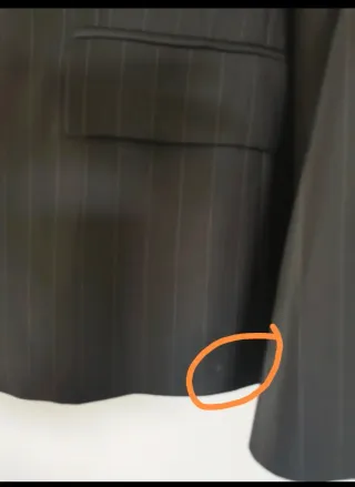 Americana Armani Mujer Gris Raya diplomática