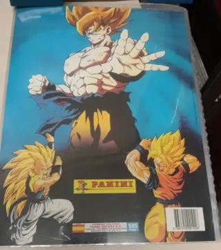 Álbum Cartas Dragon Ball Z Panini Plata