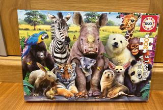 Puzzle Educa 300 Piezas Animales