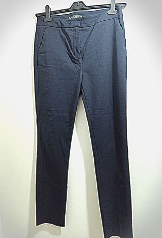 Pantalón vestir mujer azul marino muy oscuro