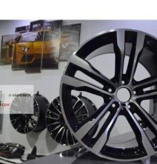 JUEGO DE 4 LLANTAS 20 NEW X6 M BLACK ... rmb742634