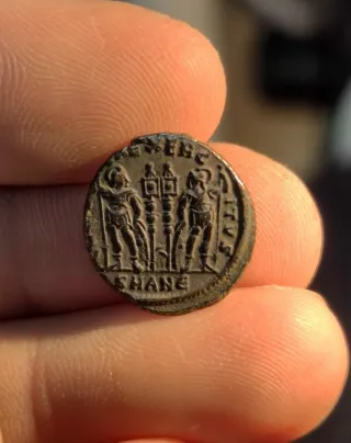 Moneda Romana Constantino magno