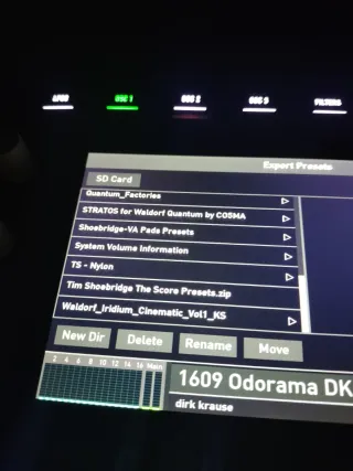 Cambio Teclado Waldorf Iridium