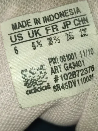 Zapatillas vintage Adidas top ten talla 38 3⁄4